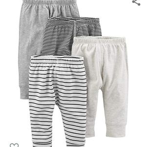 Simple Joy's by Carter's 4 Pack Baby Pant Newborn